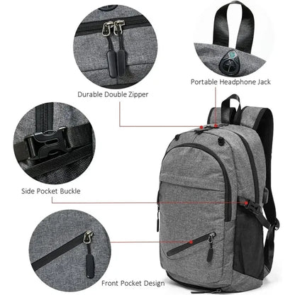 Basketball Backpack Soccer Bag with Ball Compartment