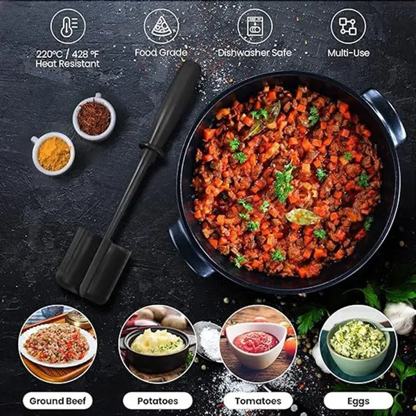 Multifunctional Heat Resistant Meat Chopper