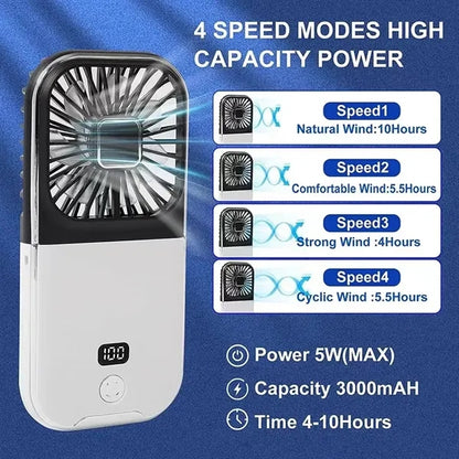 Multifunctional Mini Portable Handheld Fan