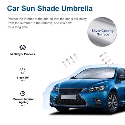 Car Windshield Sun Shade Umbrella