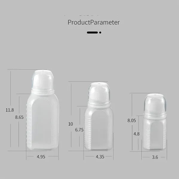 Squeeze Bottle with Scale for Sauces Liquids 30ML 60ML 100ML