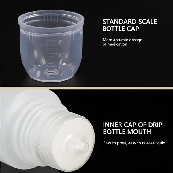 Squeeze Bottle with Scale for Sauces Liquids 30ML 60ML 100ML