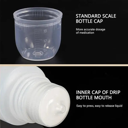 Squeeze Bottle with Scale for Sauces Liquids 30ML 60ML 100ML