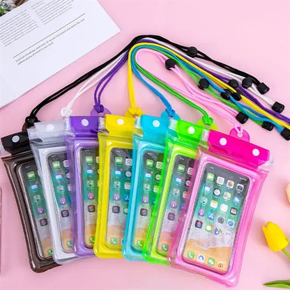 Clear PVC Mobile phone Bag