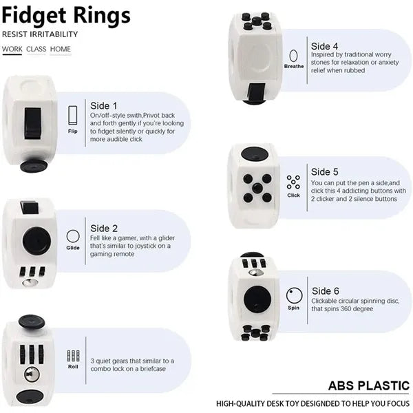 Fidget  Sensory Cube Toy
