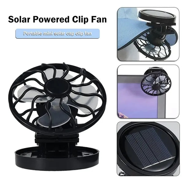 Portable Clip on Solar Fan