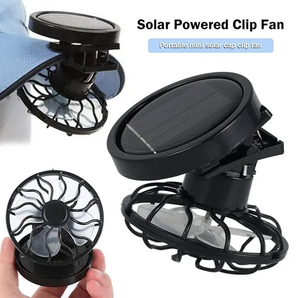 Portable Clip on Solar Fan
