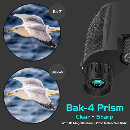 10x25 Compact Binoculars with  carry bag