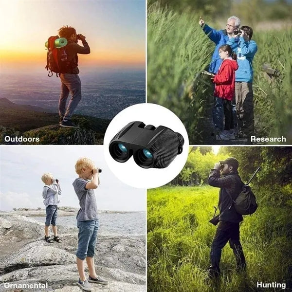 10x25 Compact Binoculars with  carry bag