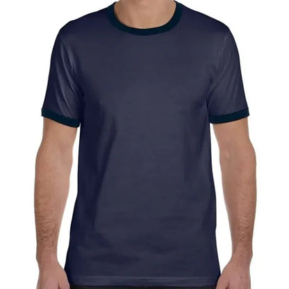 Bella Mens Jersey Short-Sleeve Ringer T-Shirt