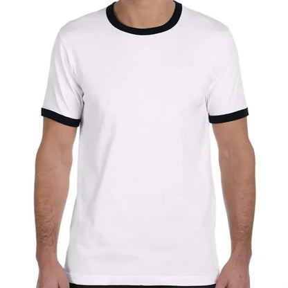 Bella Mens Jersey Short-Sleeve Ringer T-Shirt