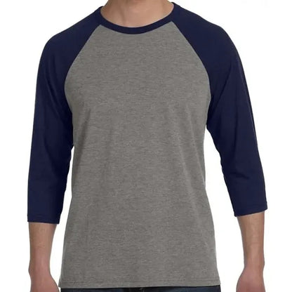 Bella Unisex 3/4-Sleeve Baseball T-Shirt