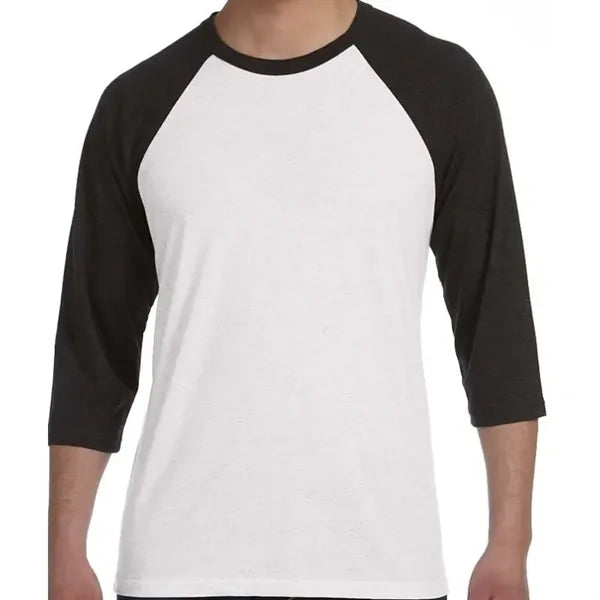 Bella Unisex 3/4-Sleeve Baseball T-Shirt