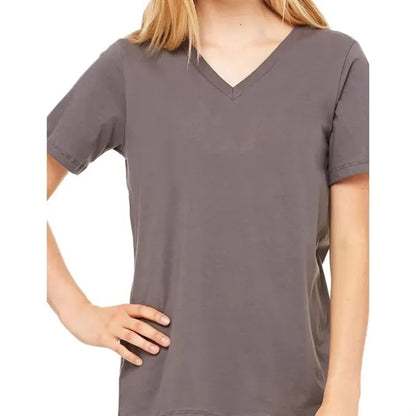 Bella Missys Relaxed Jersey Short-Sleeve V-Neck T-Shirt