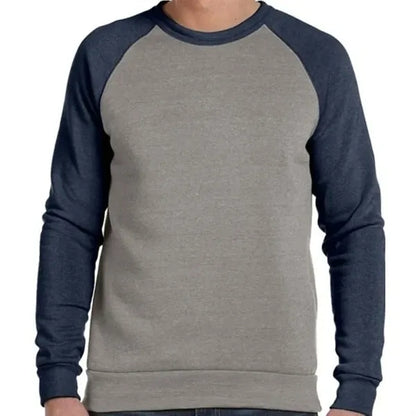 Alternative Mens Champ Colorblocked Fleece Crew