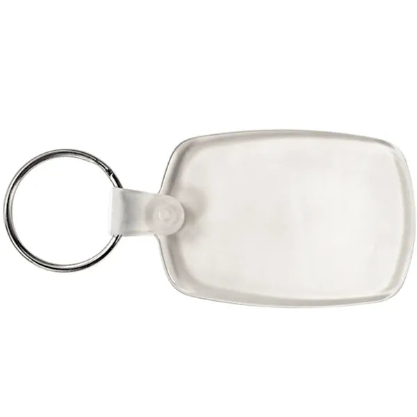 Oval Soft Plastic Keychains
