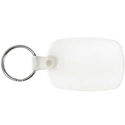 Oval Soft Plastic Keychains