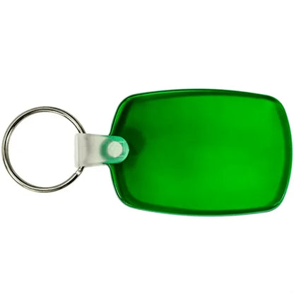 Oval Soft Plastic Keychains