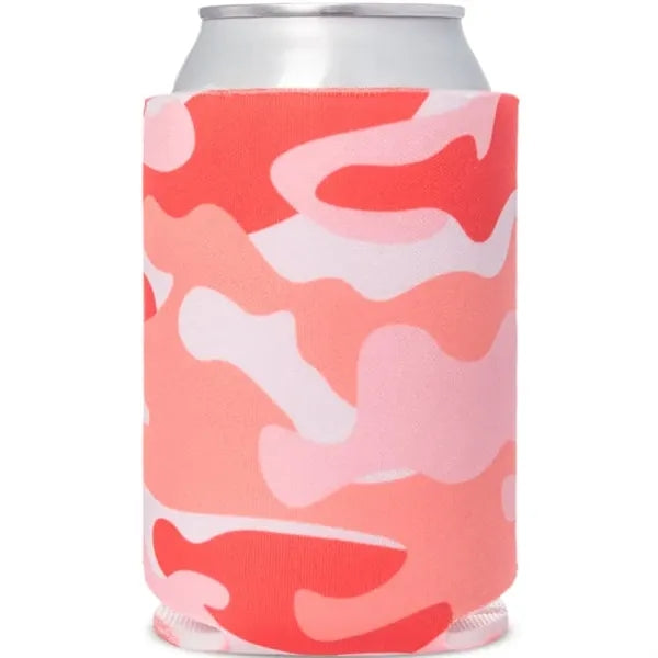 Custom Colored Camo Foam Collapsible Coolies