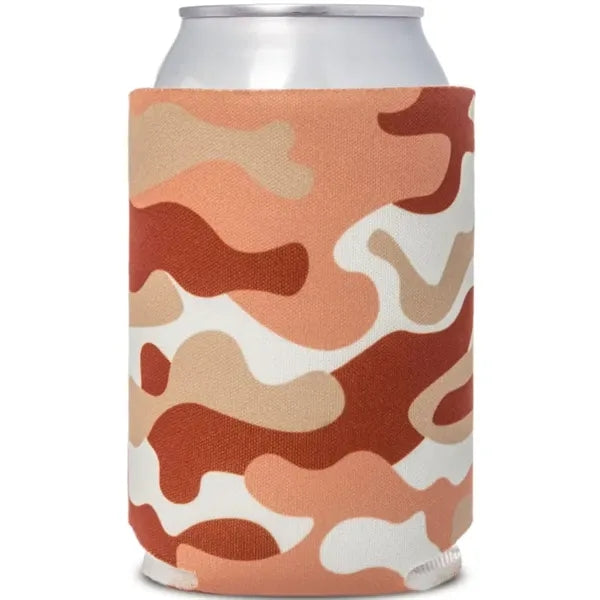 Custom Colored Camo Foam Collapsible Coolies