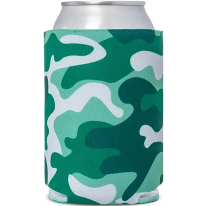 Custom Colored Camo Foam Collapsible Coolies