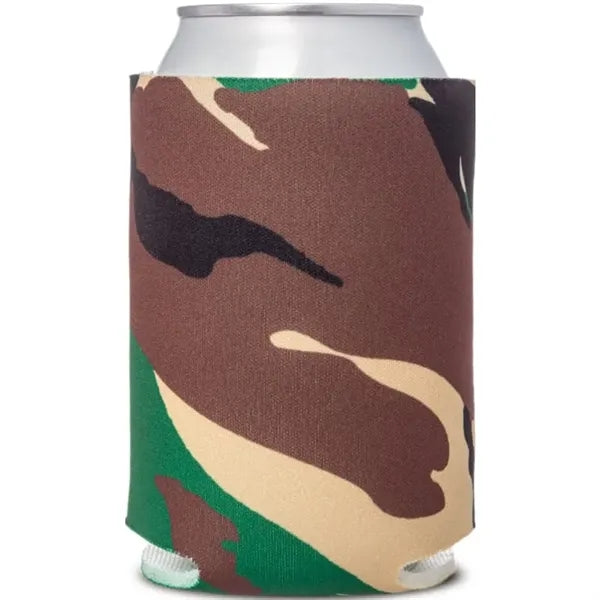 Custom Colored Camo Foam Collapsible Coolies