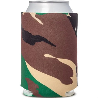 Custom Colored Camo Foam Collapsible Coolies