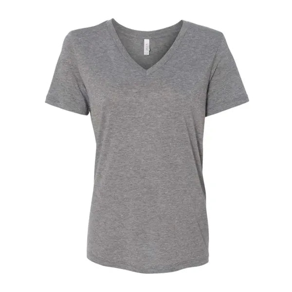 Bella + Canvas Ladies' Relaxed Triblend V-Neck T-Shirt