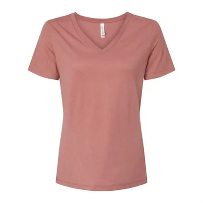 Bella + Canvas Ladies' Relaxed Triblend V-Neck T-Shirt