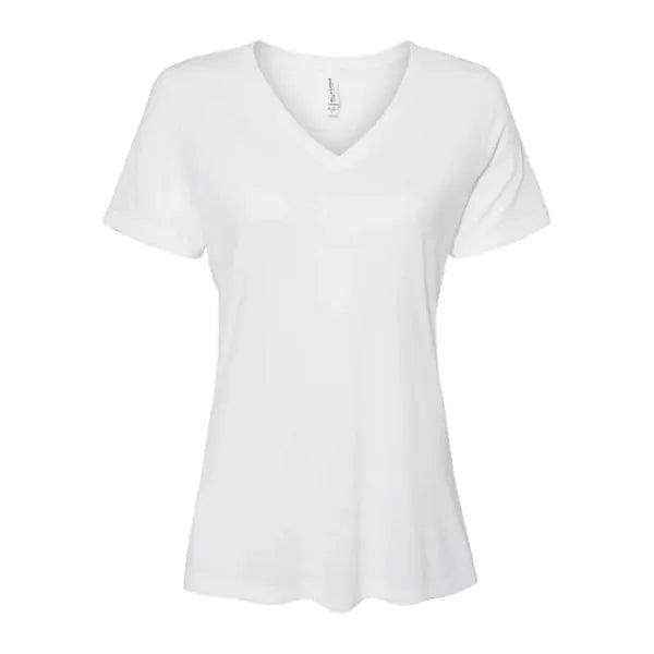 Bella + Canvas Ladies' Relaxed Triblend V-Neck T-Shirt