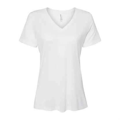 Bella + Canvas Ladies' Relaxed Triblend V-Neck T-Shirt