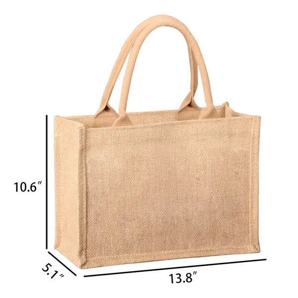 Jute Handbag Burlap Tote Bags