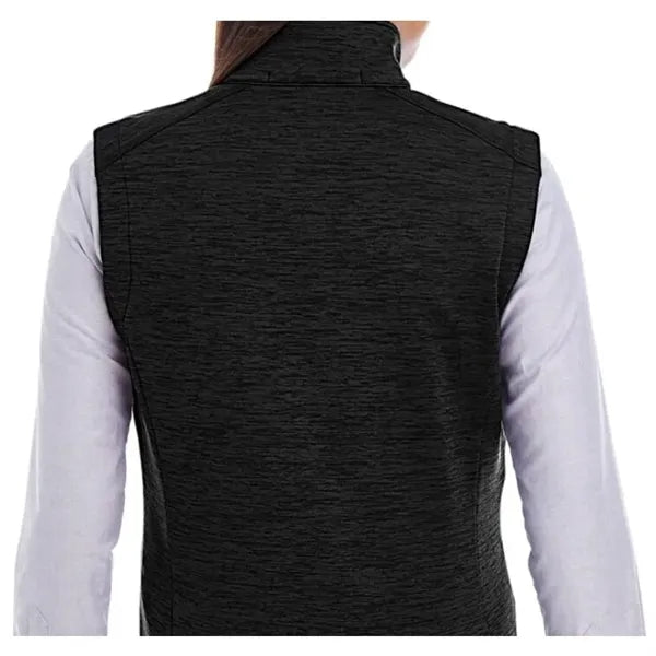 Devon & Jones Ladies' Newbury Melange Fleece Vest