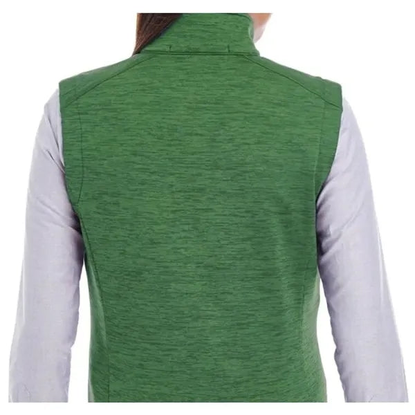 Devon & Jones Ladies' Newbury Melange Fleece Vest