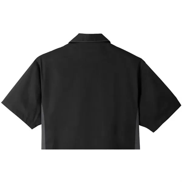 Harriton Men's Flash IL Colorblock Short Sleeve Shirt
