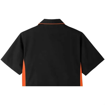 Harriton Men's Flash IL Colorblock Short Sleeve Shirt