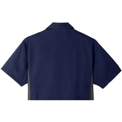 Harriton Men's Flash IL Colorblock Short Sleeve Shirt
