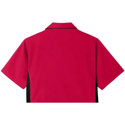 Harriton Men's Flash IL Colorblock Short Sleeve Shirt