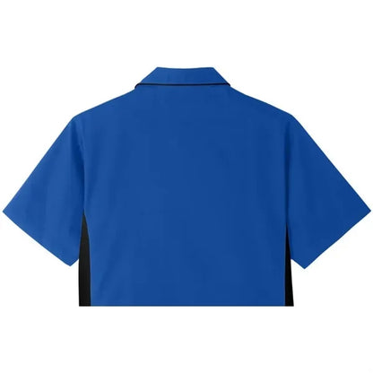 Harriton Men's Flash IL Colorblock Short Sleeve Shirt