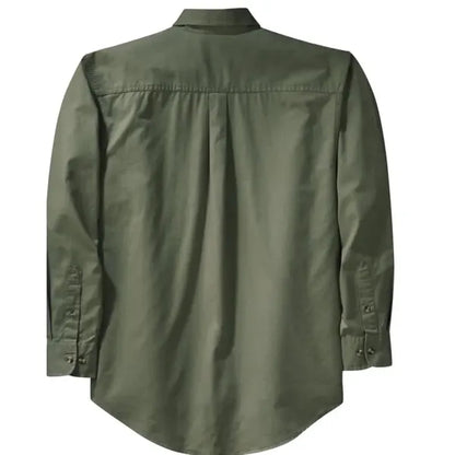 Port Authority Long Sleeve Twill Shirt.