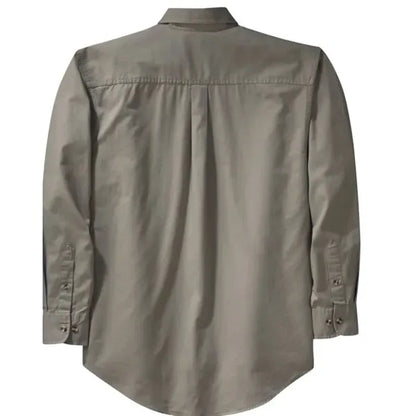 Port Authority Long Sleeve Twill Shirt.