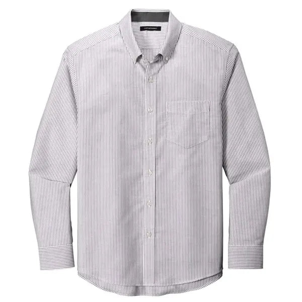 Port Authority SuperPro Oxford Stripe Shirt.