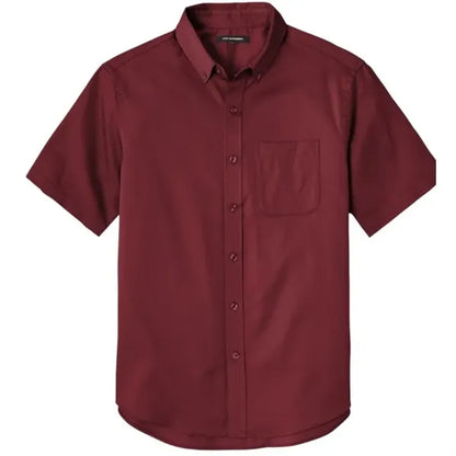Port Authority Short Sleeve SuperPro React Twill Shirt.