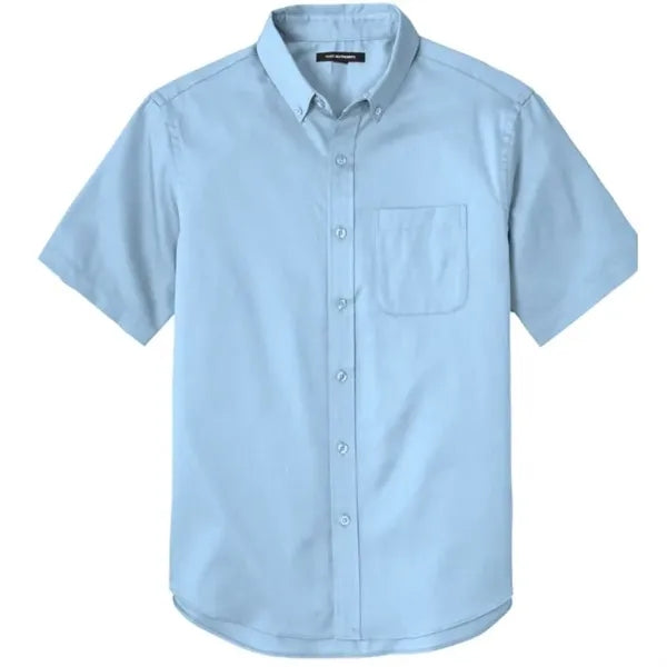 Port Authority Short Sleeve SuperPro React Twill Shirt.