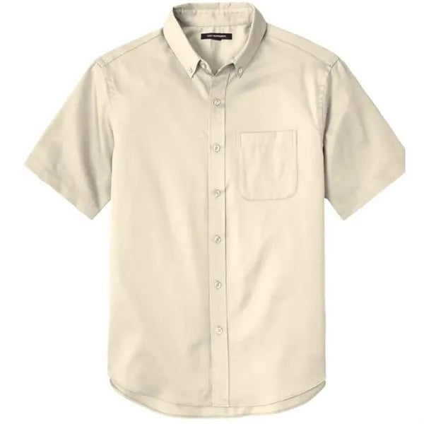 Port Authority Short Sleeve SuperPro React Twill Shirt.