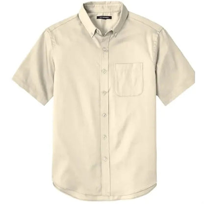 Port Authority Short Sleeve SuperPro React Twill Shirt.