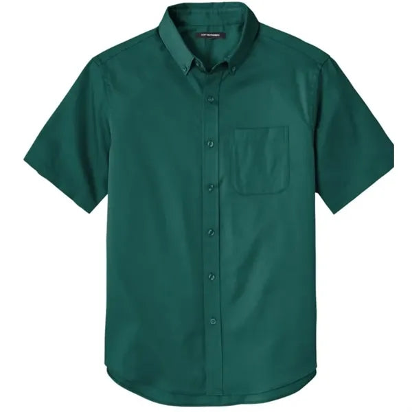 Port Authority Short Sleeve SuperPro React Twill Shirt.