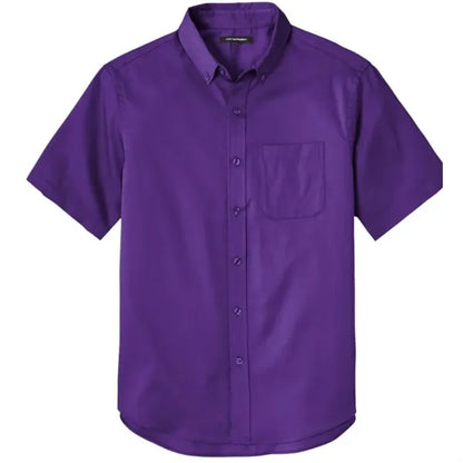 Port Authority Short Sleeve SuperPro React Twill Shirt.
