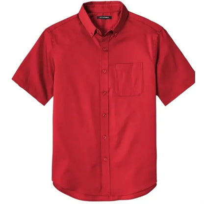 Port Authority Short Sleeve SuperPro React Twill Shirt.
