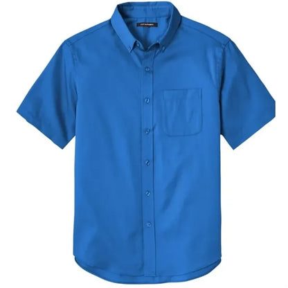 Port Authority Short Sleeve SuperPro React Twill Shirt.